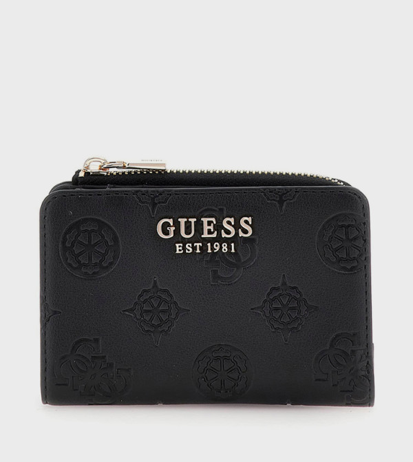 LAUREL II Logo Debossed Small Wallet