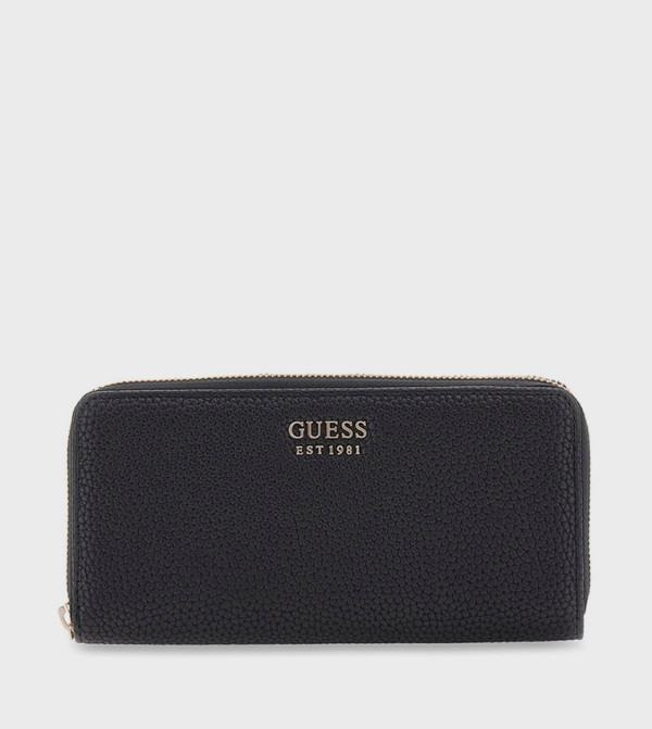 BRENTON Logo Debossed Long Wallet