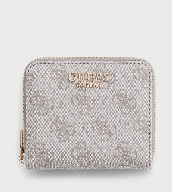 LAUREL II Logo Patterned Mini Wallet