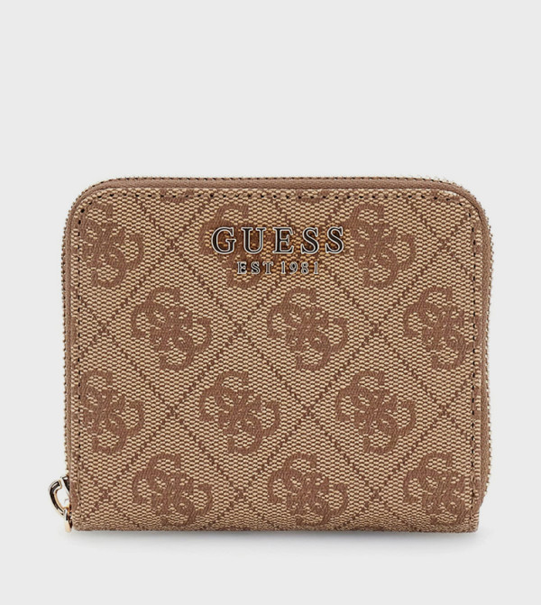 LAUREL II Logo Patterned Mini Wallet