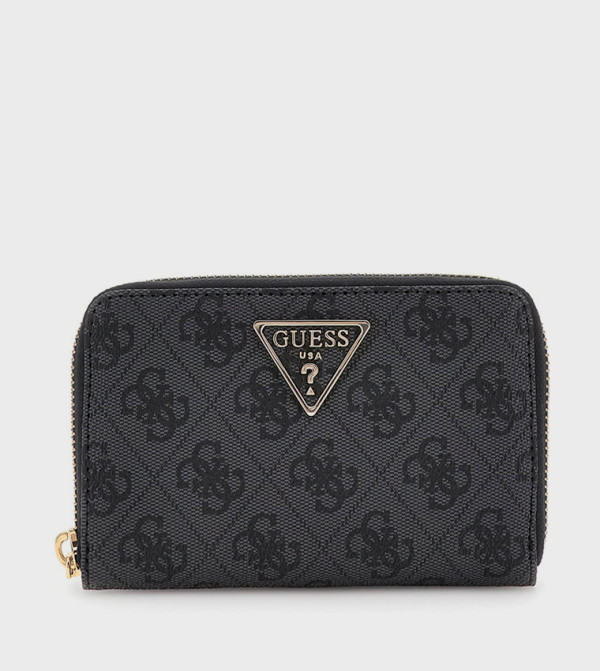 LAUREL II Logo Patterned Medium Wallet