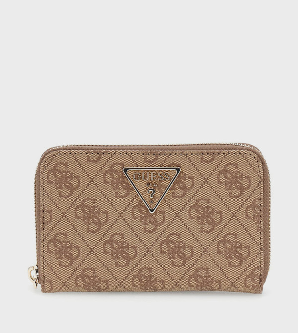 LAUREL II Logo Patterned Medium Wallet
