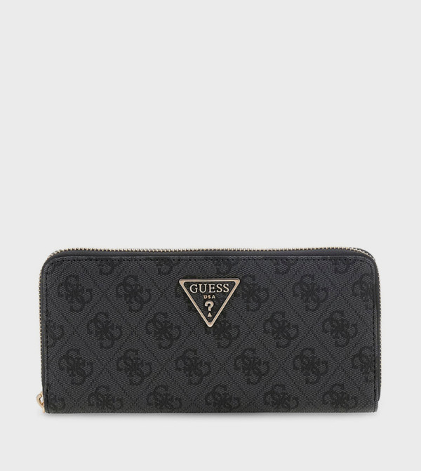 LAUREL II Logo Patterned Long Wallet