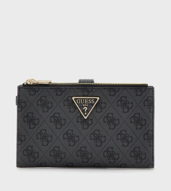 LAUREL II Logo Patterned Wallet
