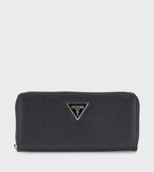 LAUREL II Logo Plaque Long Wallet