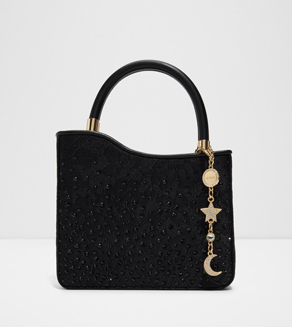 SUNLACE Embellished Top Handle Bag