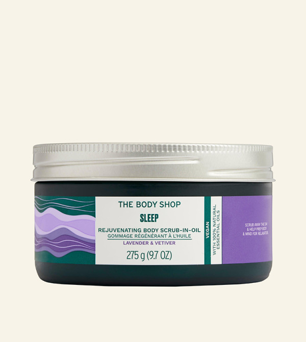Body Scrub Oil Lavender & Vetiver, 275g