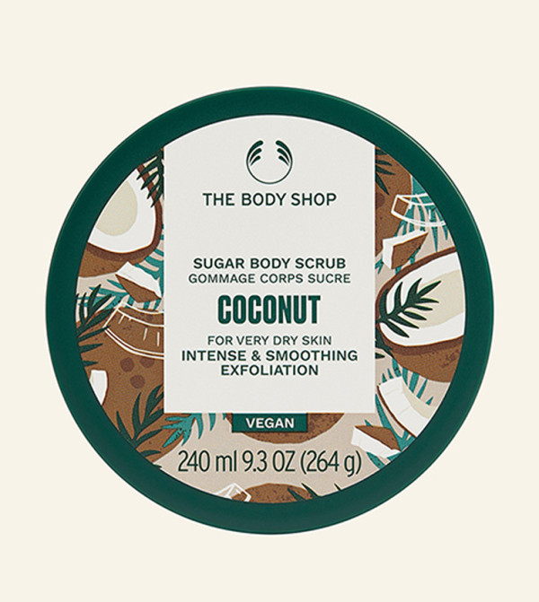 Sugar Body Scrub Coconut, 240ml