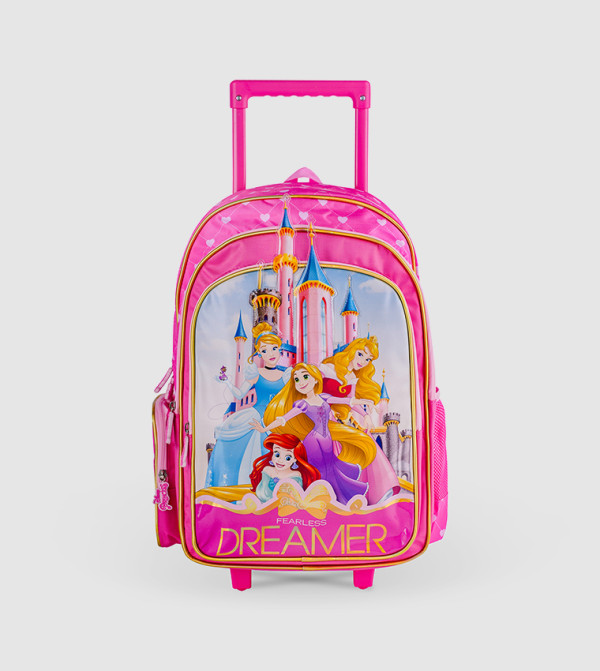 شنطة ظهر بعجلات أميرة ديزني فيرليس دريمير 18 إنش