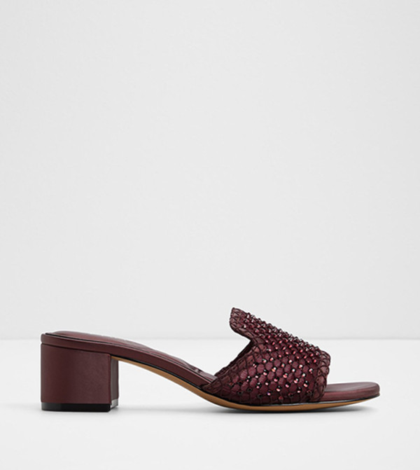 TESSI Embellished Block Heel Sandals