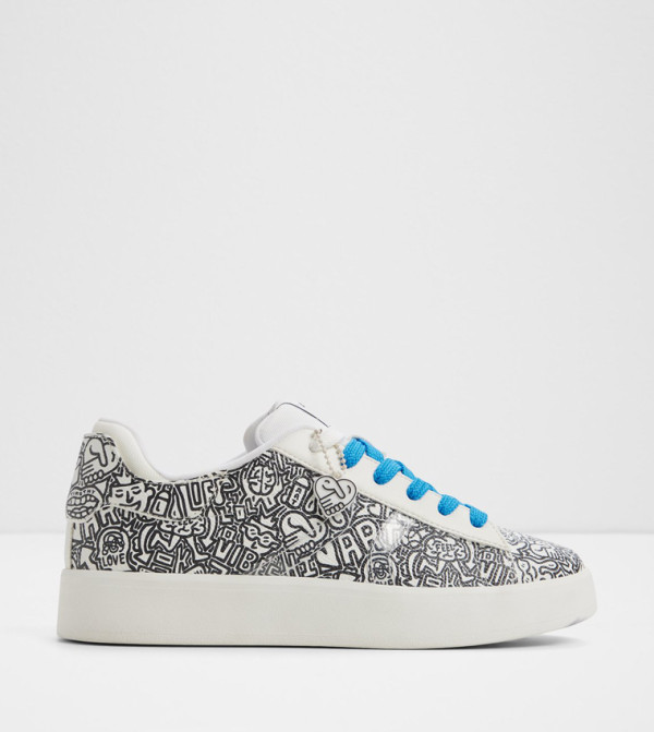 TGOODMAN01 Printed Lace Up Sneakers