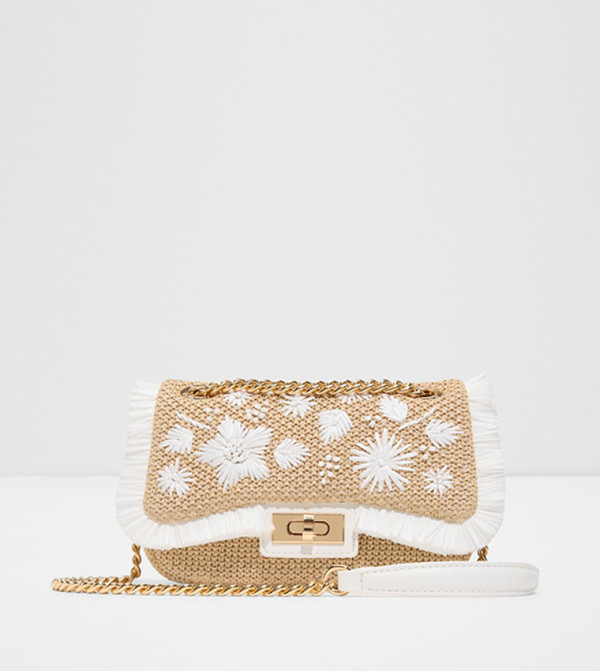 THALYA Embroidered Crossbody Bag