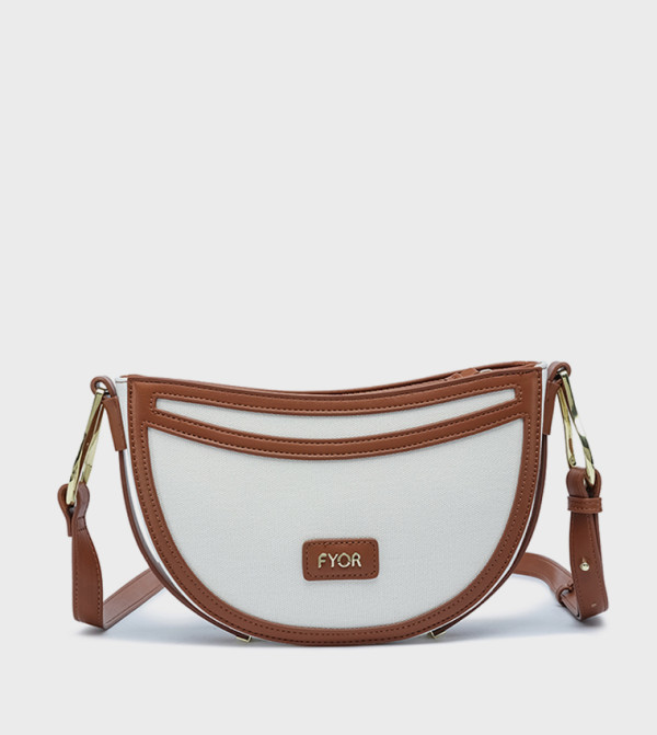 Logo Detail Flap Crossbody Bag