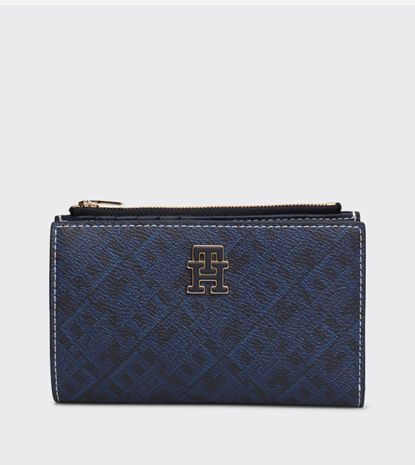 Monogram Patterned Bi-Fold Wallet