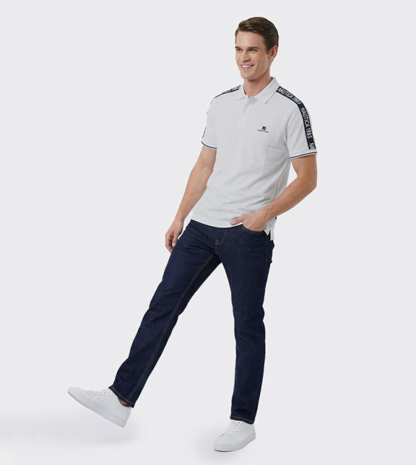 Logo Tape Short Sleeves Polo T-Shirt