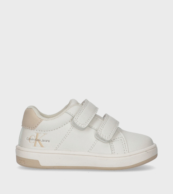 Logo Printed Velcro Closure Sneakers