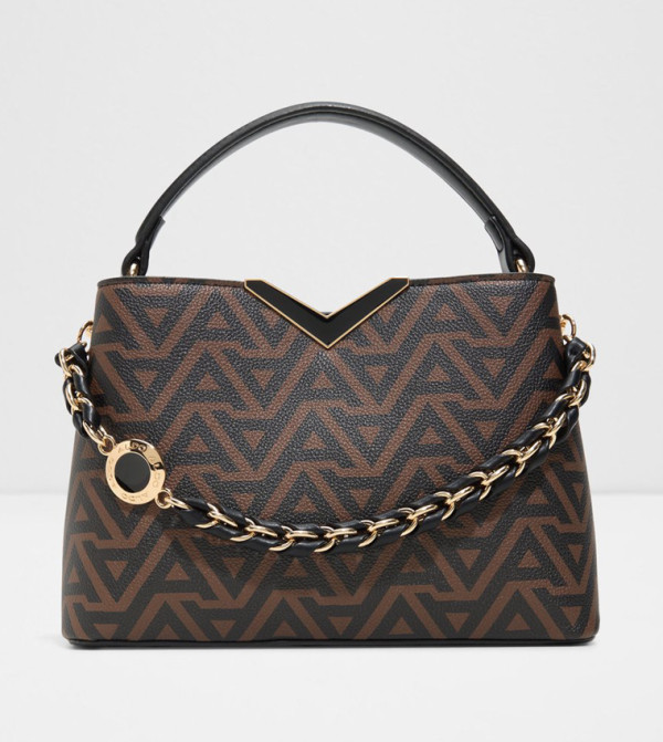 VALENTYA Monogram Patterned Handheld Bag