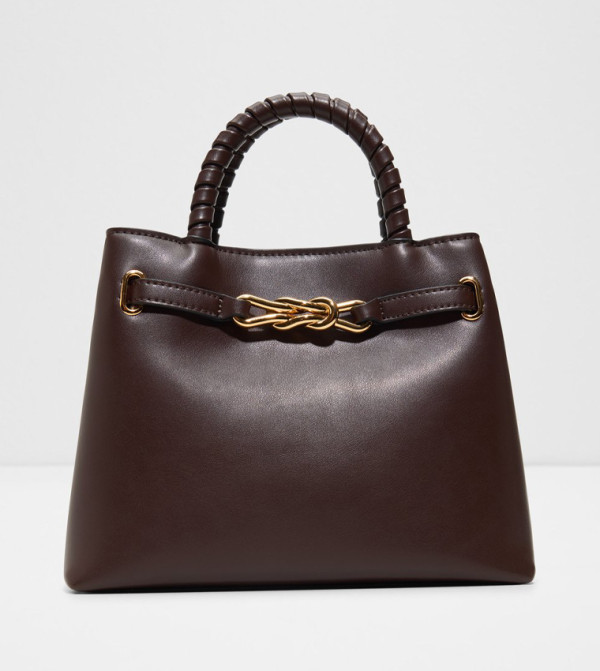 VALMIRA Textured Satchel Bag