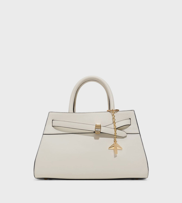 VASILIA Textured Satchel Bag