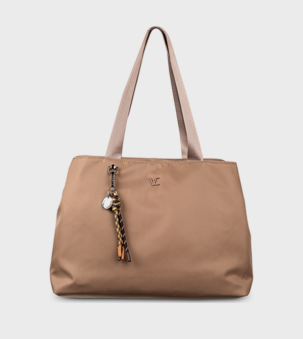 Solid Keyring Tote Bag