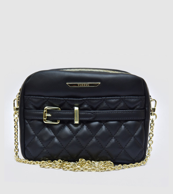 Quilted Chain Strap Shoulder Bag