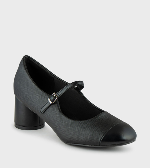 Cap-Toe Mary Jane Pumps