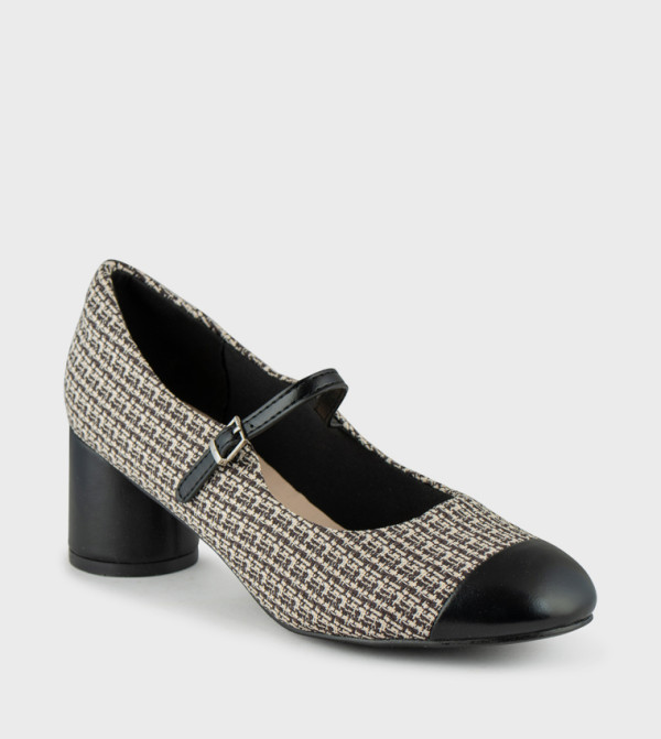Cap-Toe Mary Jane Pumps