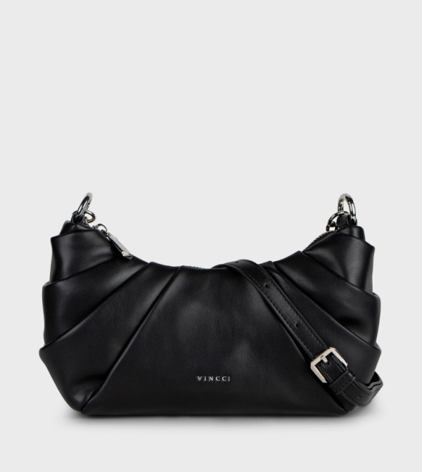 Pleated Shoulder Bag