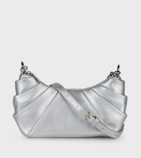 Pleated Shoulder Bag