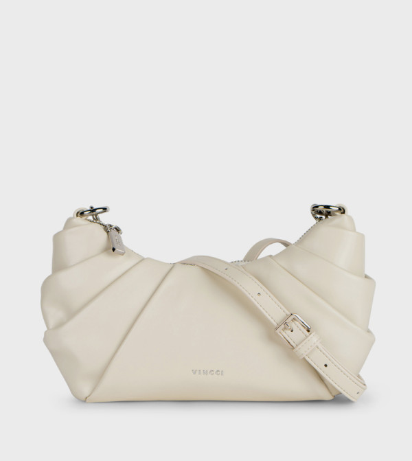 Pleated Shoulder Bag