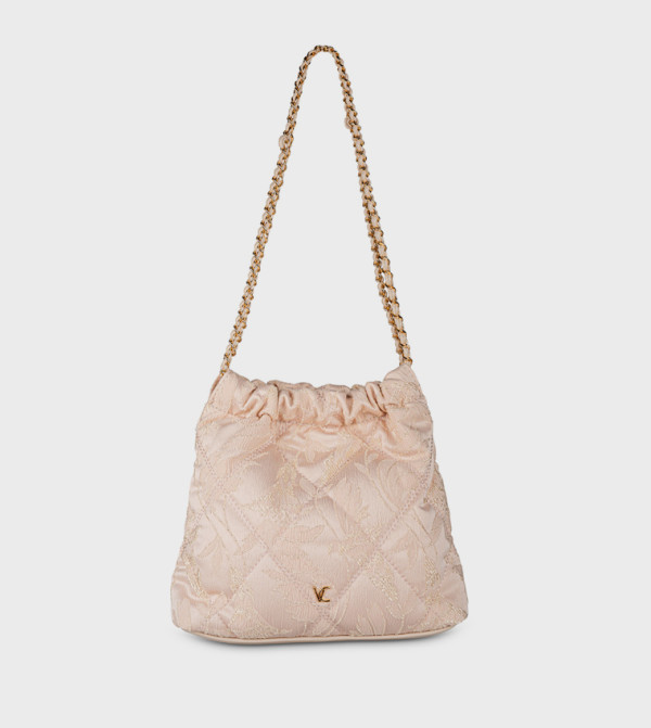 Patterned Chain Strap Shoulder Bag