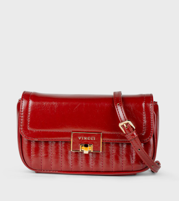 Quilted Flap Crossbody Bag