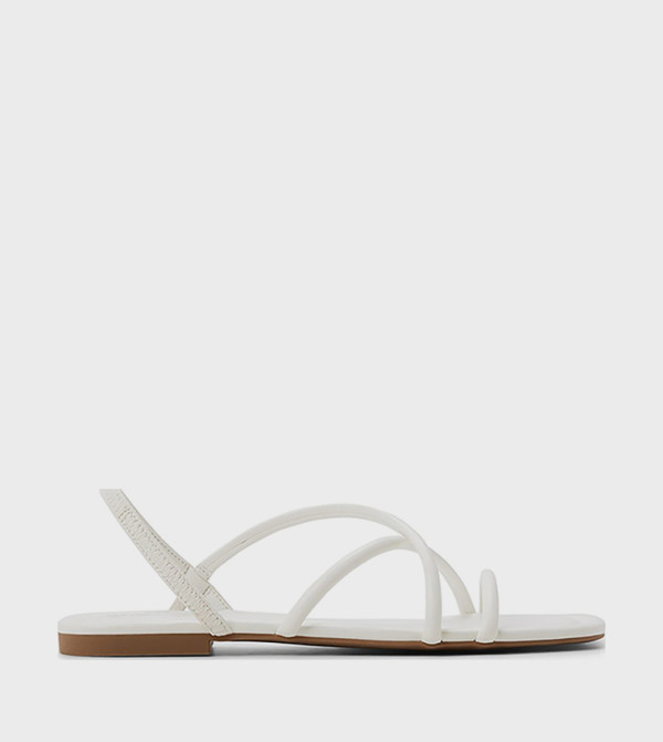 VIIRA Open Toe Flat Sandals