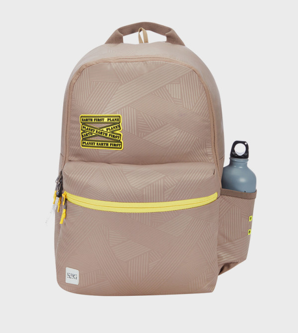 Applique Detail Zip Around Backpack