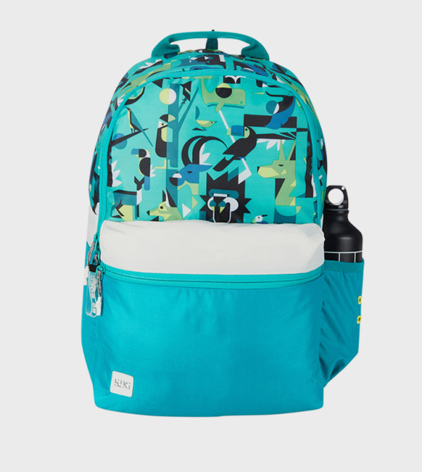 Printed Zip Around Backpack