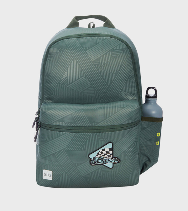 Applique Detail Zip Around Backpack