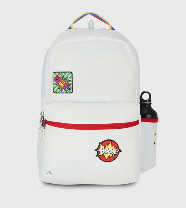 Applique Detail Zip Around Backpack