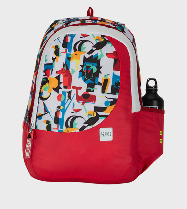 Printed Zip Around Backpack