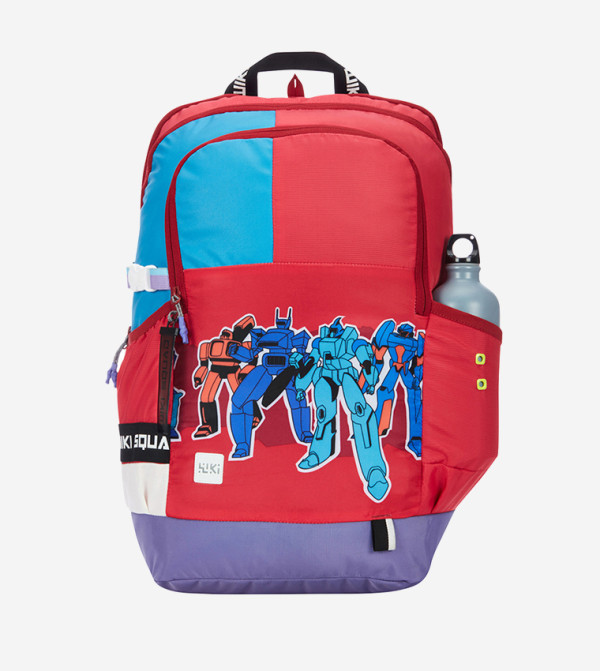 Printed Zip Around Backpack