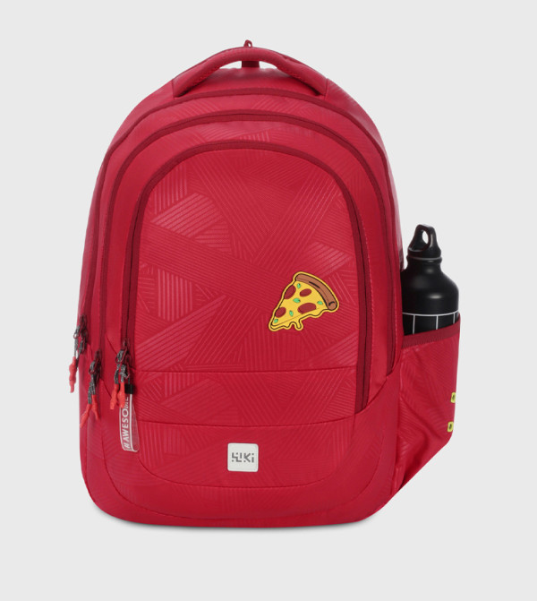 شنطة ظهر بسحاب كامل بطبعة 