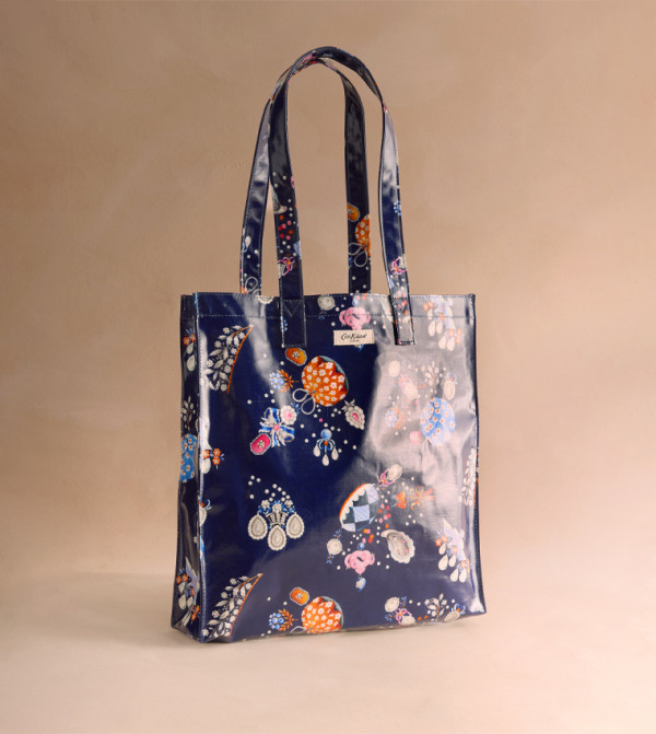 Printed Large Book Tote Bag