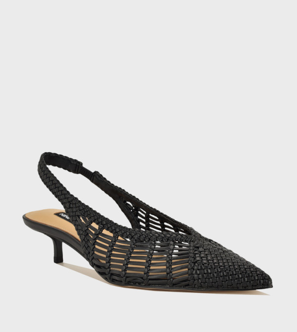 EDELA Braided Slingback Pumps
