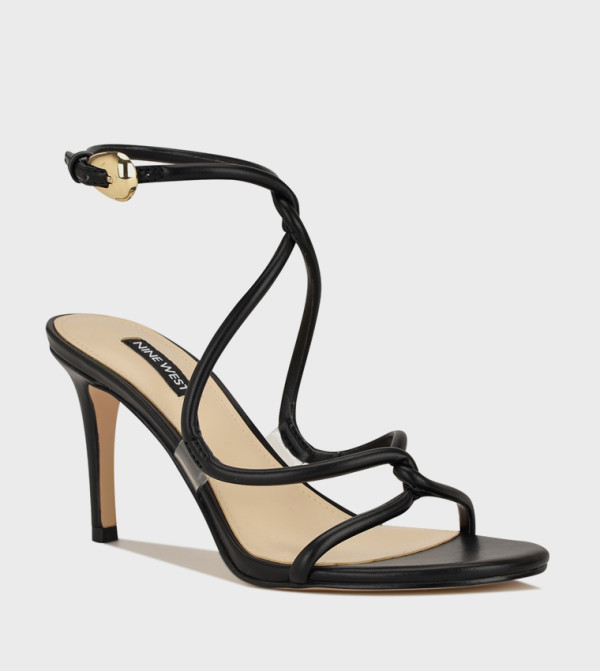 EMERILA Ankle Strap Stiletto Heel Sandals