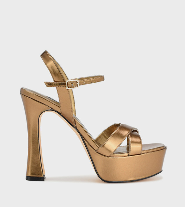 IRIV Ankle Strap Heel Sandals