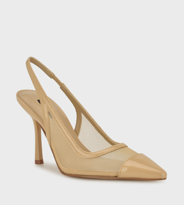 حذاء شبكي بحزام خلفي 