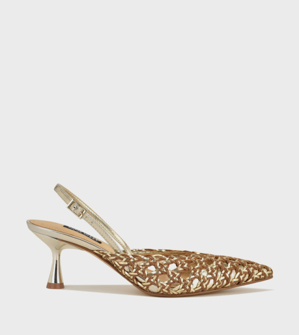 RANDELA Braided Slingback Pumps