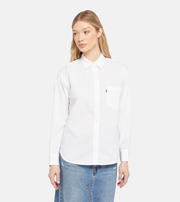 Harlie Long Sleeves Boyfriend Fit Shirt