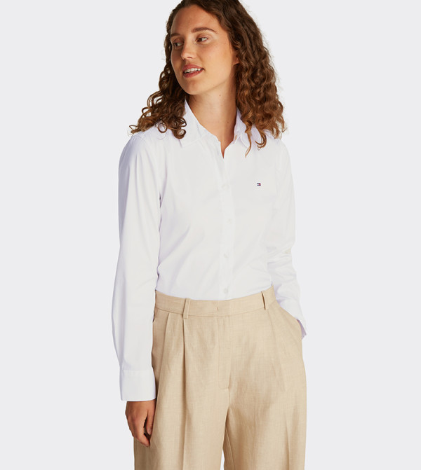 Essential Poplin Long Sleeves Shirt