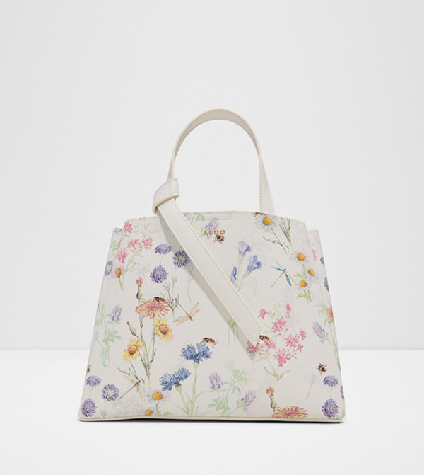 ZARIA Floral Printed Satchel Bag