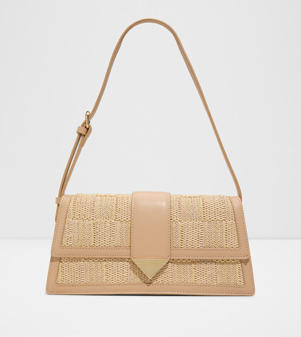 ZENITH Crochet Detail Shoulder Bag
